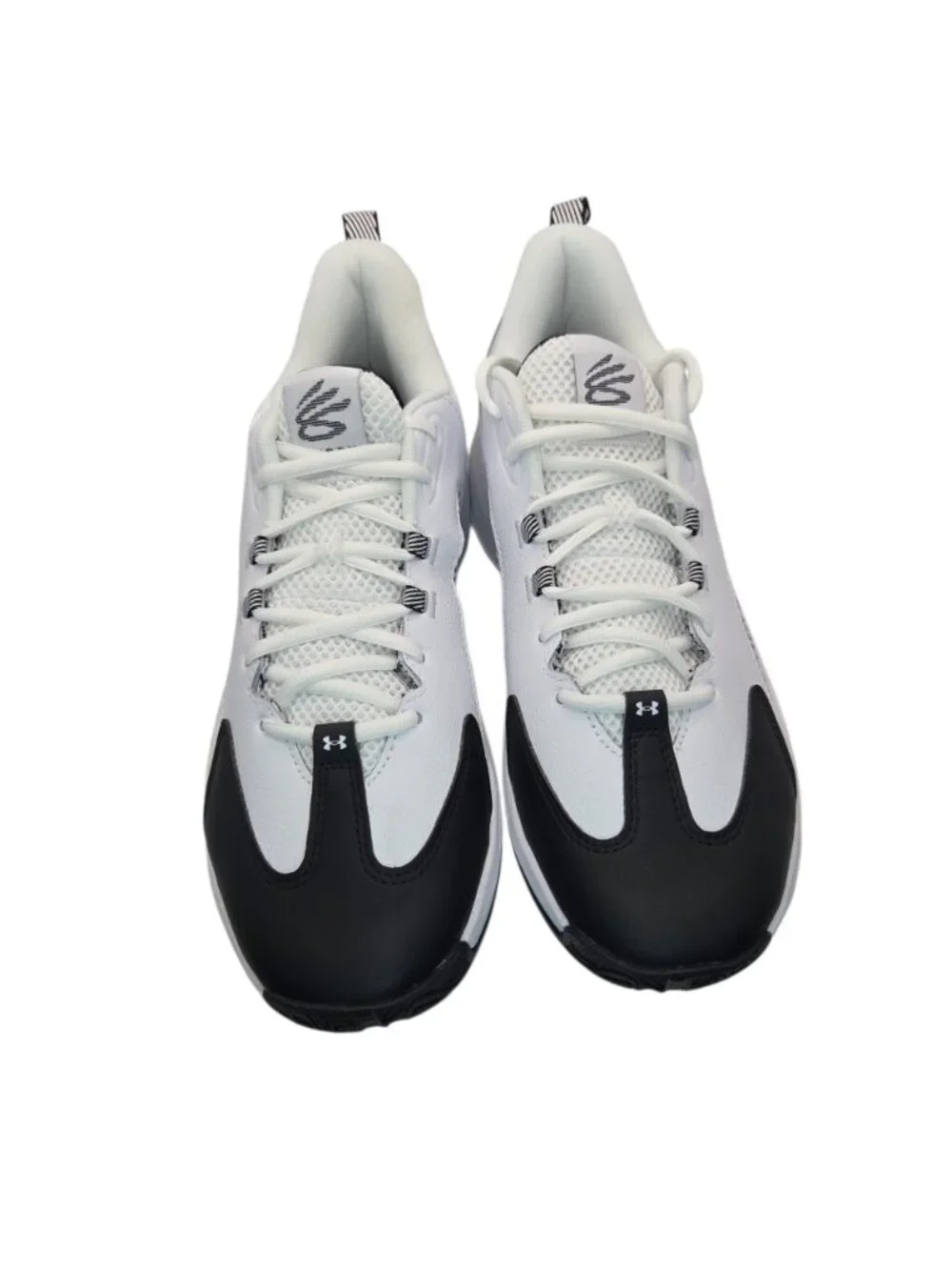 Under Armour Curry 3Z 25 Adult Basketball Shoes - Wht/Blk - Size 10 - Brand New